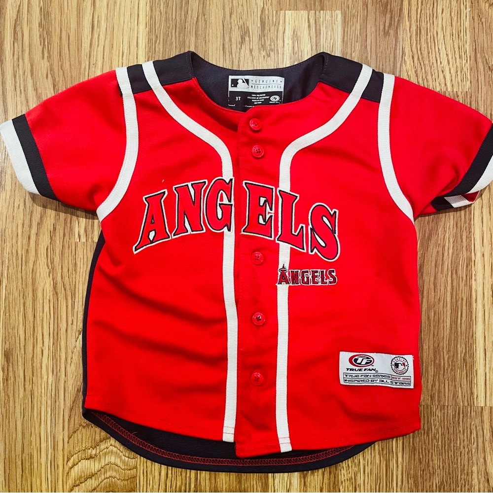 Angels Baseball Team Toddler Shirt